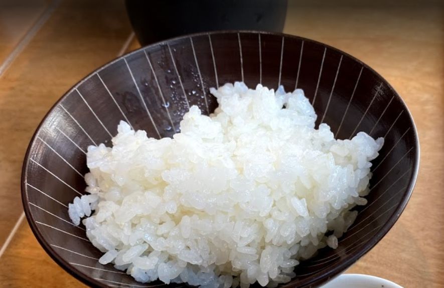 ニシムラ麺の白ご飯です。